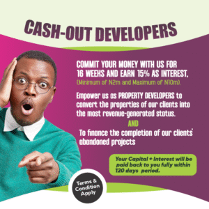 CASH OUT DEVELOPERS