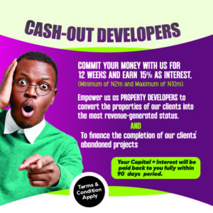 CASH OUT DEVELOPERS